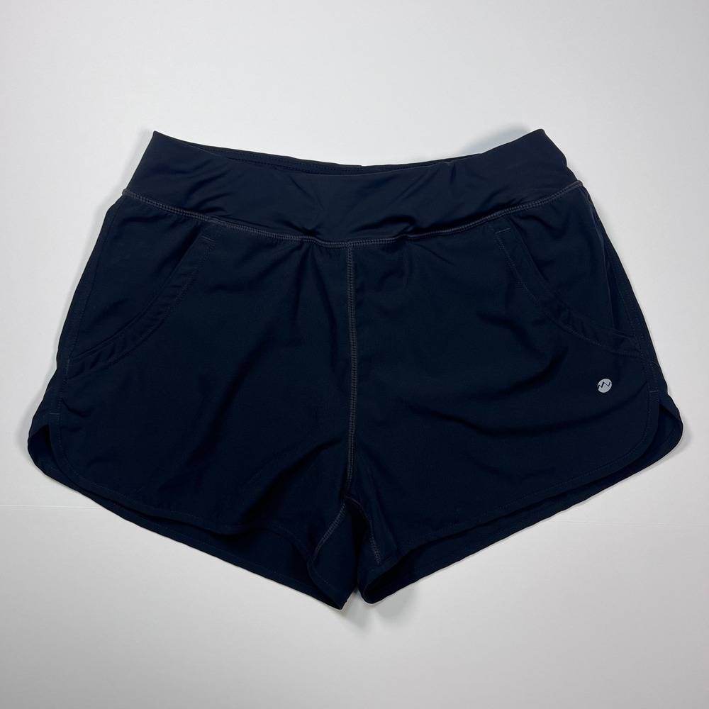 WILLIT Running Shorts‎ Women XS Black Athletic Pockets Built-in Liner Activewear